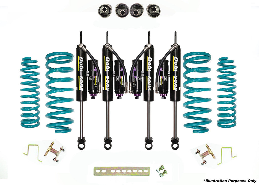 Dobinsons 3.0" MRR 3-Way Adjustable Lift Kit for Toyota Land Cruiser 80 Series 1991-97 - DSSKITMRA0022 - DSSKITMRA0022