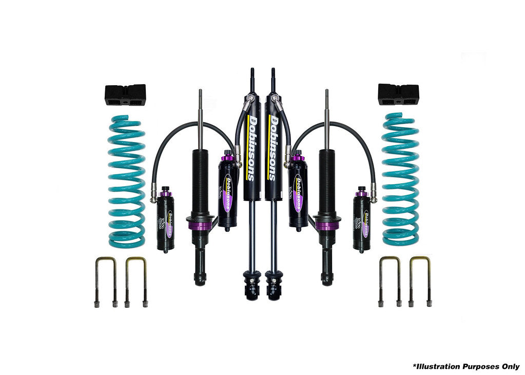 Dobinsons 1.75-3.0&quot; MRR 3-way Adjustable Lift Kit Toyota Tacoma 2005-2022 with Quick Ride Rear - DSSKITMRA06 - DSSKITMRA06