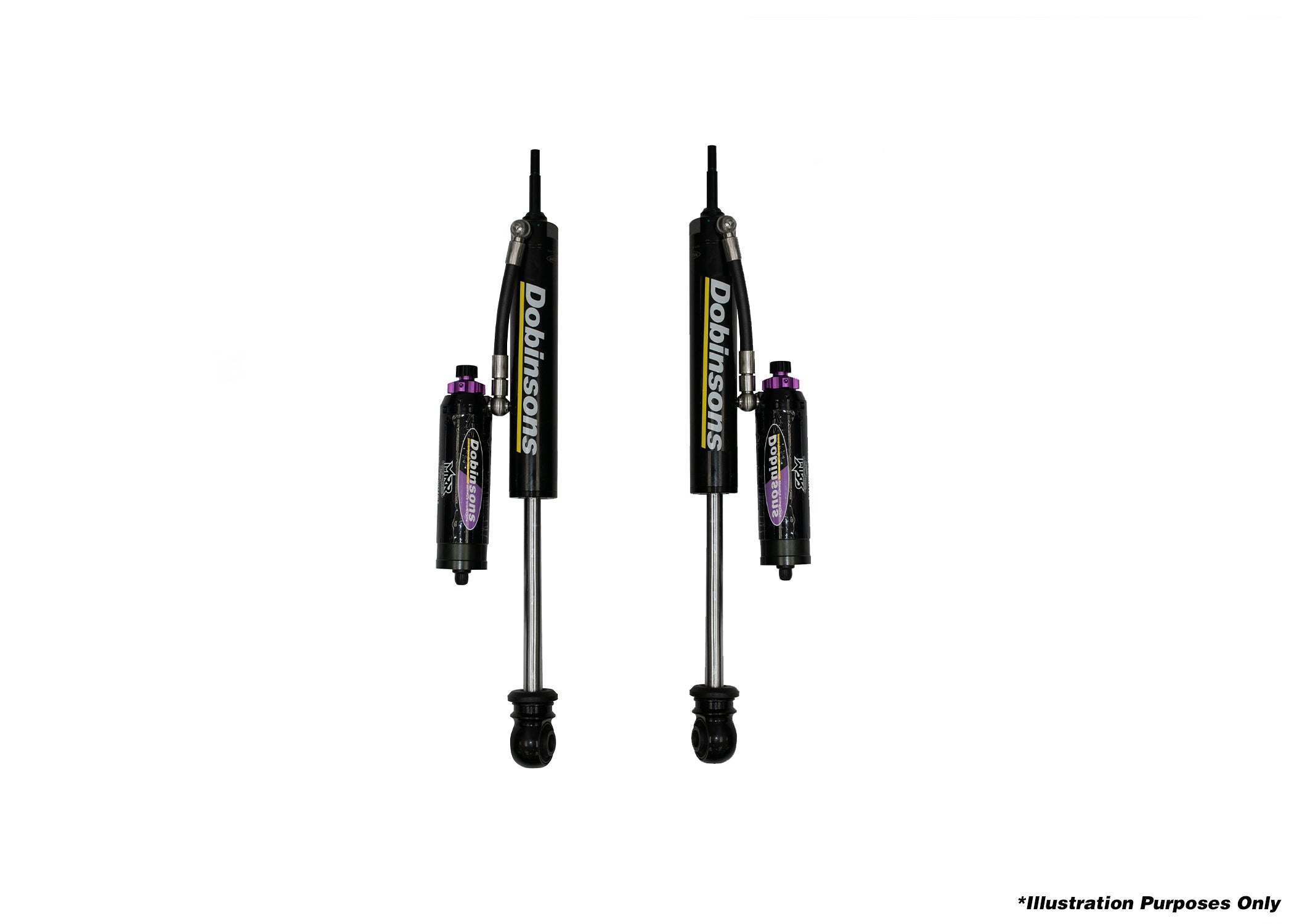 DOBINSONS MRR 3 WAY ADJUSTABLE MONOTUBE RESERVOIR SHOCK 2.2&quot; (LONG TRAVEL) - MRA59-A941