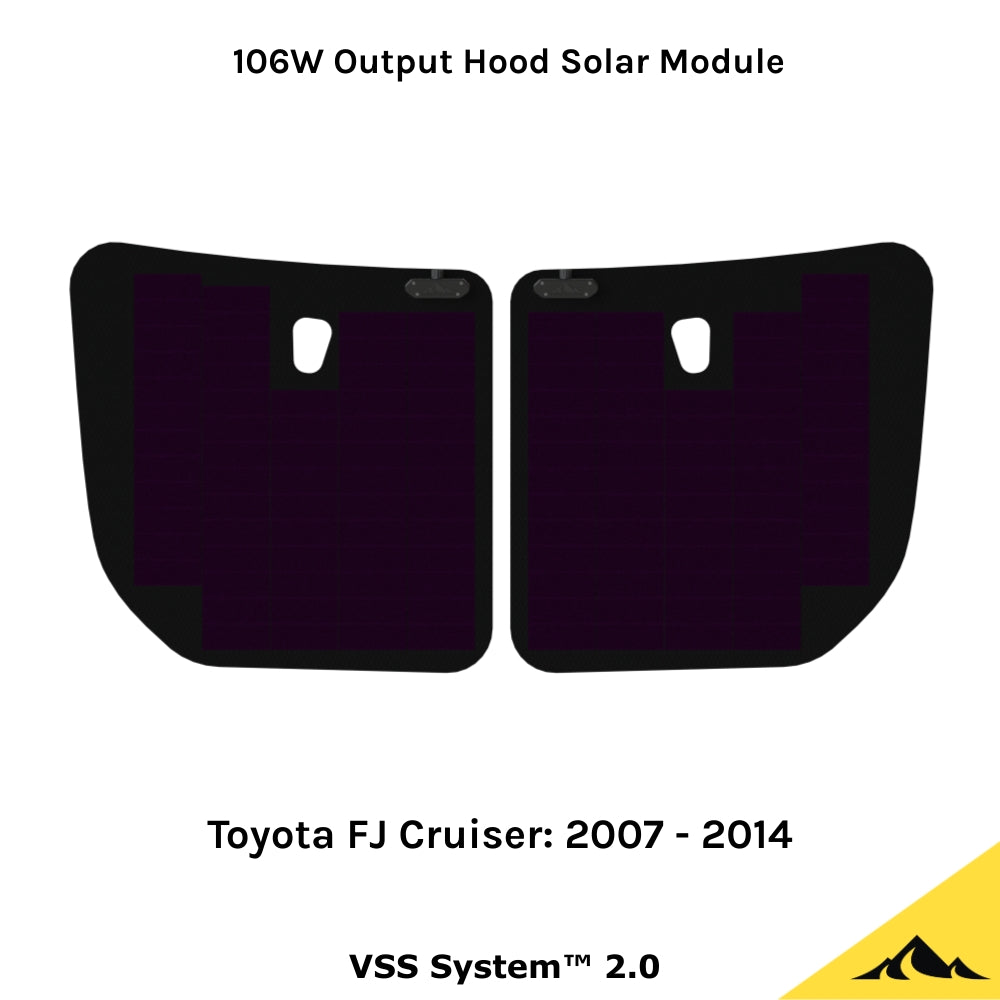Toyota Hood Solar Panels | Toyota VSS System™ | Cascadia 4x4